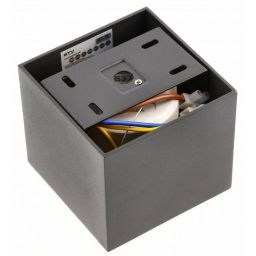 GTV Artemida lampa podsufitowa 1x20 W czarna LD-ATM20WCK-NB