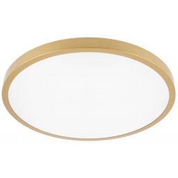 GTV Atol plafon 1x32 W biały-złoty LD-ATOL32W-NW-40