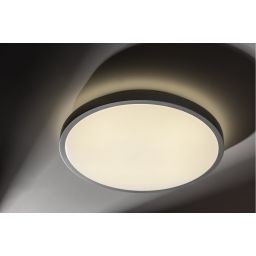 GTV Atol plafon 1x32 W biały-srebrny LD-ATOL32W-WW-02