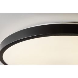 GTV Atol plafon 1x32 W biały-czarny LD-ATOL32W-WW-10