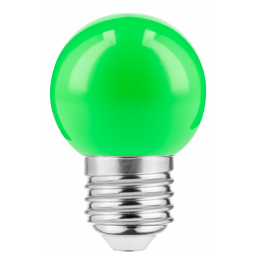 GTV żarówka LED 1x1 W zielony E27 LD-B45C01W-GR