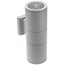 GTV Baleo kinkiet zewnętrzny 2x40 W szary LD-BA2E27-00