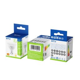 GTV żarówka LED 1x7 W 3000 K GU10 LD-PC7510-30
