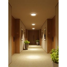 GTV Saturn plafon 1x24 W biały LD-SATU24WM-NB