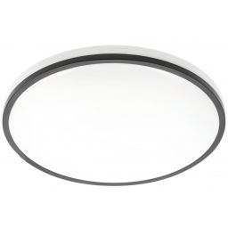 GTV Tula plafon 1x24 W biały-czarny LD-TUL24W-NW-00