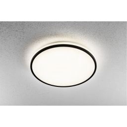 GTV Tula plafon 1x24 W biały-czarny LD-TUL24W-NW-00