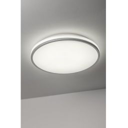 GTV Tula plafon 1x24 W biały-szary LD-TUL24W-NW-80