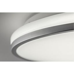 GTV Tula plafon 1x24 W biały-szary LD-TUL24W-NW-80