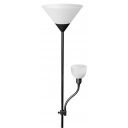 GTV Benfica 2 lampa stojąca 2x60 W czarna LP-BENFICA2-10