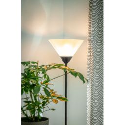 GTV Benfica 2 lampa stojąca 2x60 W czarna LP-BENFICA2-10