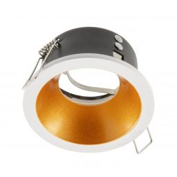 GTV Elva lampa do zabudowy biało-miedziana OP-ELVAOBM-13