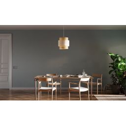 GTV Abra lampa wisząca 1x40 W kremowa OS-ABRA-05-DEC