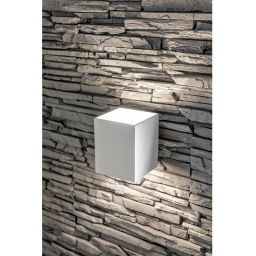 GTV Campione kinkiet 1x40 W biały OS-CAMD40WG9KW-10