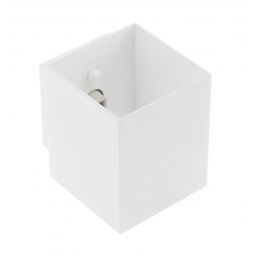 GTV Campione kinkiet 1x40 W biały OS-CAMD40WG9KW-10