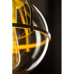 GTV Drop lampa wisząca 3x25 W przezroczysta-złota OS-DRO3-40-DEC