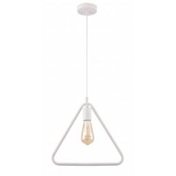 GTV Gija lampa wisząca 1x40 W biała OS-GI-E27-00-DEC