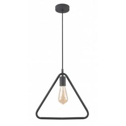 GTV Gija lampa wisząca 1x40 W czarna OS-GI-E27-10-DEC