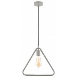 GTV Gija lampa wisząca 1x40 W szary/popielaty OS-GI-E27-15-DEC