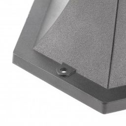 GTV Grande-P lampa stojąca zewnętrzna 1x60 W czarna OS-GRA31P-00