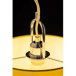 GTV Kasel lampa wisząca 1x40 W kremowa OS-KAS-05-DEC