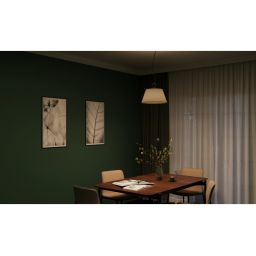 GTV Kasel lampa wisząca 1x40 W kremowa OS-KAS-05-DEC