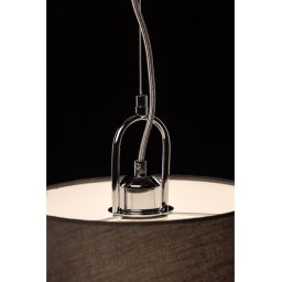 GTV Kasel lampa wisząca 1x40 W szary/popielaty OS-KAS-15-DEC