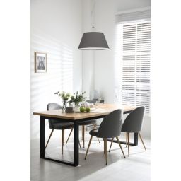 GTV Kasel lampa wisząca 3x40 W szary/popielaty OS-KAS2-15-DEC