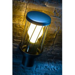 GTV Kerta-A kinkiet zewnętrzny 1x12 W antracyt OS-KERT0UA-30