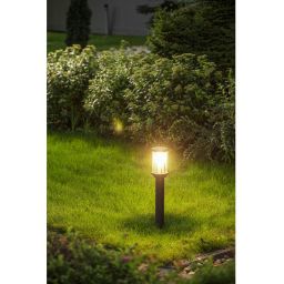 GTV Kerta-P lampa stojąca zewnętrzna 1x12 W grafitowa OS-KERTP40-30