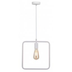 GTV Lija lampa wisząca 1x40 W biała OS-LI-E27-00-DEC
