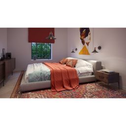 GTV Loret kinkiet 1x40 W czarny OS-LOR-E27-10-DEC