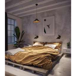 GTV Mani lampa wisząca 1x40 W czarna-złota OS-MANI2-11-DEC