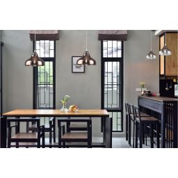 GTV Marite lampa wisząca 1x40 W brązowa OS-MARI-42-DEC