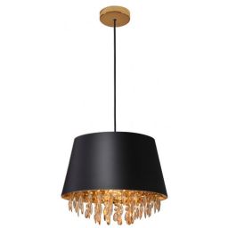 GTV Nesto lampa wisząca 1x40 W czarna OS-NES-11-DEC