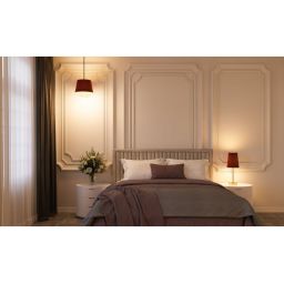 GTV Nesto lampa stołowa 1x40 W złota-brązowa OS-NES3-42-DEC