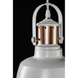 GTV Noor lampa wisząca 1x40 W biała OS-NOOR-00-DEC