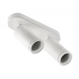 GTV Solis lampa podsufitowa 2x50 W biała OS-SOL-2GU10-00