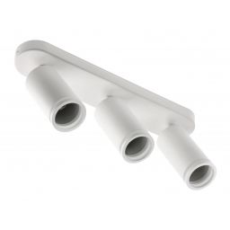 GTV Solis lampa podsufitowa 3x50 W biała OS-SOL-3GU10-00