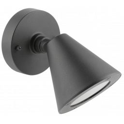 GTV Lustino-D kinkiet zewnętrzny 1x20 W antracyt OS-USTI0UD-30