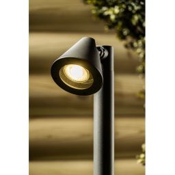 GTV Lustino-P lampa stojąca zewnętrzna 1x20 W grafitowa OS-USTIP80-30