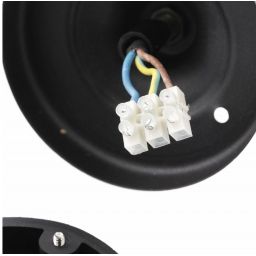 GTV Ventana-H lampa wisząca zewnętrzna 1x20 W czarna OS-VENTANAH-00