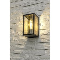 GTV Ventana-Au kinkiet zewnętrzny 1x20 W czarny OS-VENTANAUA-00