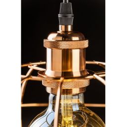 GTV Viela lampa wisząca 1x40 W miedź OS-VIEL4-41-DEC