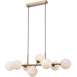 Italux Mirellio lampa wisząca 8x5 W mosiądz PND-66463-8-HB