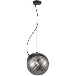 Italux Perona lampa wisząca 1x60 W czarna PND-92389-1-BK