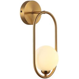 Italux Lupus kinkiet 1x25 W brązowy WL-3965-1-BRO