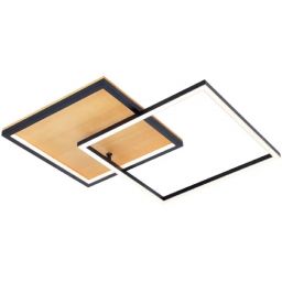 Italux Noris lampa podsufitowa 1x28 W czarna PLF-82738-28W-WO