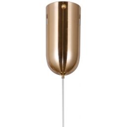 Italux Butero lampa wisząca 1x6 W złota-bursztynowa PND-34359-S-HBR-AMB