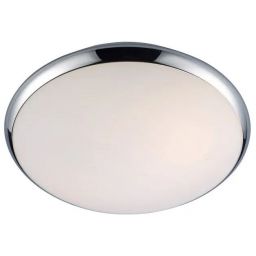 Italux Kreo plafon 1x60 W biały-chrom 5005-S