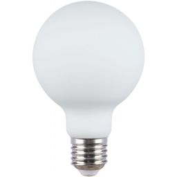 Italux Milky żarówka LED 1x8 W 3000 K E27 5214-G80-DIM-MILKY-3K